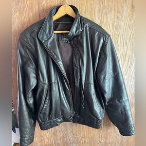Reed Sportswear Leather bomber jacket 36R.